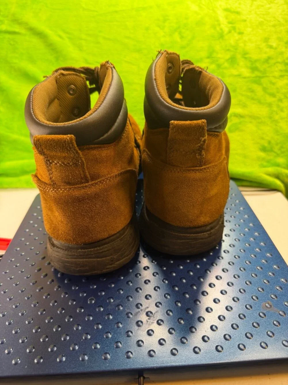 Brahma Suede Work Boots Mens Sz 13 Brown Lace Up Used